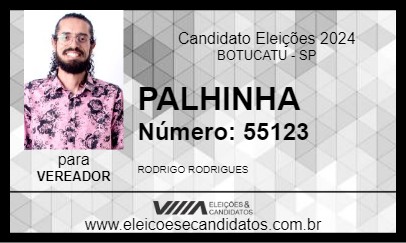 Candidato PALHINHA 2024 - BOTUCATU - Eleições