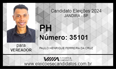 Candidato PH 2024 - JANDIRA - Eleições