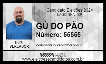 Candidato GÚ DO PÃO 2024 - LAGOINHA - Eleições