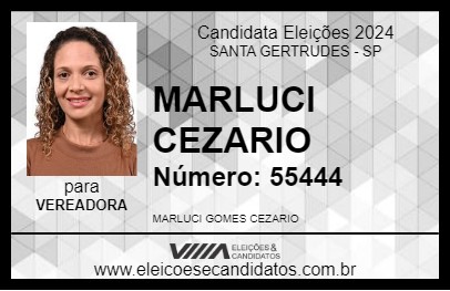 Candidato MARLUCI CEZARIO 2024 - SANTA GERTRUDES - Eleições