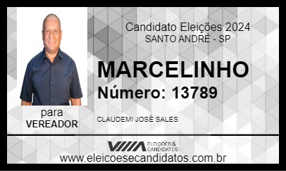 Candidato MARCELINHO 2024 - SANTO ANDRÉ - Eleições