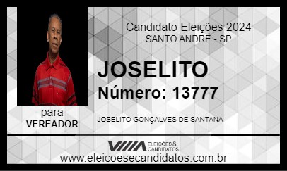 Candidato JOSELITO 2024 - SANTO ANDRÉ - Eleições