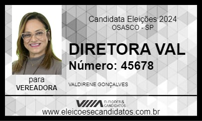 Candidato DIRETORA VAL 2024 - OSASCO - Eleições