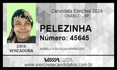 Candidato PELEZINHA 2024 - OSASCO - Eleições