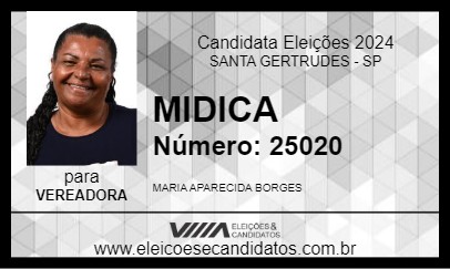 Candidato MIDICA 2024 - SANTA GERTRUDES - Eleições