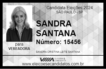 Candidato SANDRA SANTANA 2024 - SÃO PAULO - Eleições