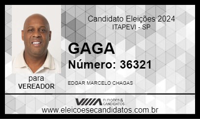 Candidato GAGA 2024 - ITAPEVI - Eleições