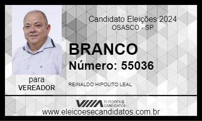 Candidato BRANCO 2024 - OSASCO - Eleições