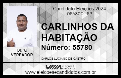 Candidato CARLINHOS DA ASSOCIAÇÃO 2024 - OSASCO - Eleições