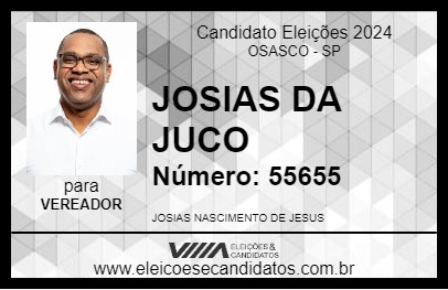 Candidato JOSIAS DA JUCO 2024 - OSASCO - Eleições