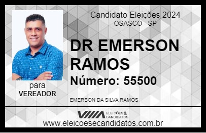 Candidato DR EMERSON RAMOS 2024 - OSASCO - Eleições