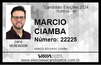 Candidato EDUARDO CIAMBA 2024 - ITUPEVA - Eleições