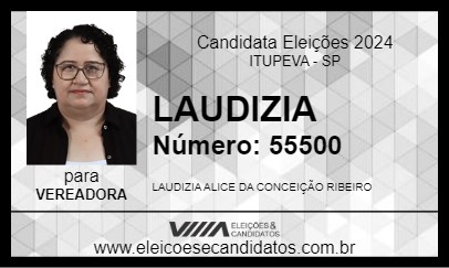 Candidato LAUDIZIA 2024 - ITUPEVA - Eleições