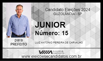 Candidato JUNIOR 2024 - GUZOLÂNDIA - Eleições