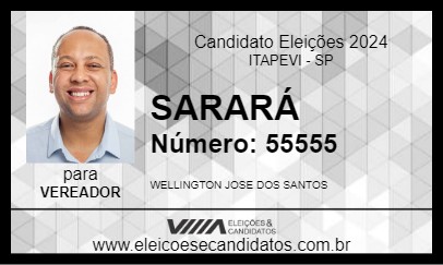 Candidato SARARÁ 2024 - ITAPEVI - Eleições