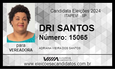 Candidato DRI SANTOS 2024 - ITAPEVI - Eleições