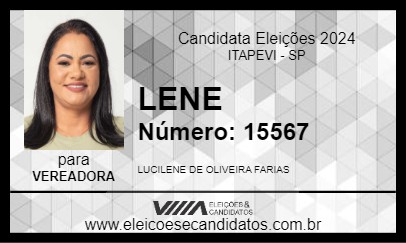 Candidato LENE 2024 - ITAPEVI - Eleições