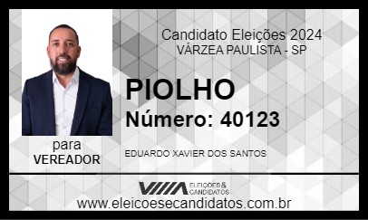 Candidato PIOLHO 2024 - VÁRZEA PAULISTA - Eleições