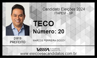 Candidato TECO 2024 - ITAPEVI - Eleições