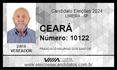 Candidato CEARÁ 2024 - LIMEIRA - Eleições