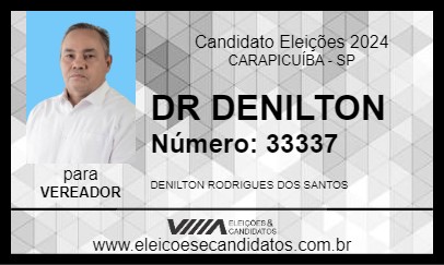 Candidato DR DENILTON 2024 - CARAPICUÍBA - Eleições