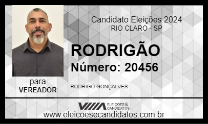 Candidato RODRIGÃO 2024 - RIO CLARO - Eleições