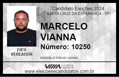 Candidato MARCELO VIANNA 2024 - SANTA CRUZ DA ESPERANÇA - Eleições