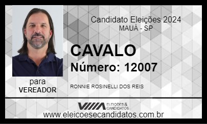 Candidato CAVALO 2024 - MAUÁ - Eleições