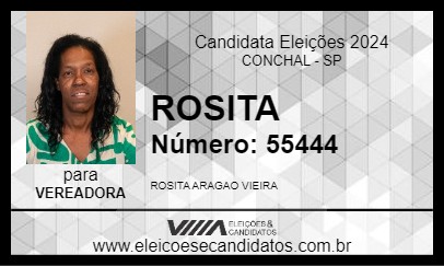 Candidato ROSITA 2024 - CONCHAL - Eleições