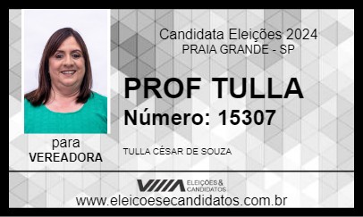 Candidato PROF TULLA 2024 - PRAIA GRANDE - Eleições