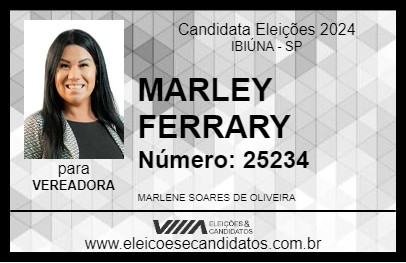 Candidato MARLEY FERRARY 2024 - IBIÚNA - Eleições