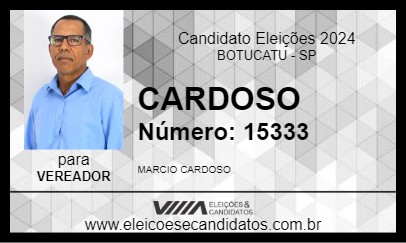 Candidato CARDOSO 2024 - BOTUCATU - Eleições