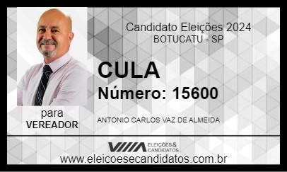 Candidato CULA 2024 - BOTUCATU - Eleições