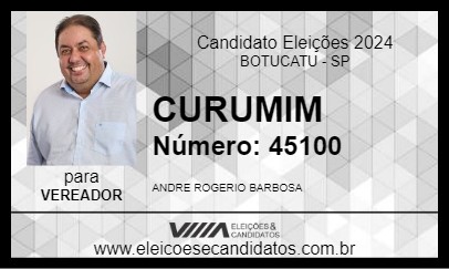 Candidato CURUMIM 2024 - BOTUCATU - Eleições