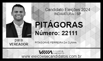 Candidato PITÁGORAS 2024 - INDAIATUBA - Eleições