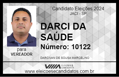 Candidato DARCI DA SAÚDE 2024 - JACI - Eleições