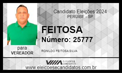 Candidato FEITOSA 2024 - PERUÍBE - Eleições