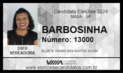 Candidato BARBOSINHA 2024 - MAUÁ - Eleições