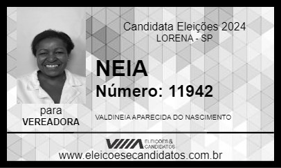 Candidato NEIA 2024 - LORENA - Eleições