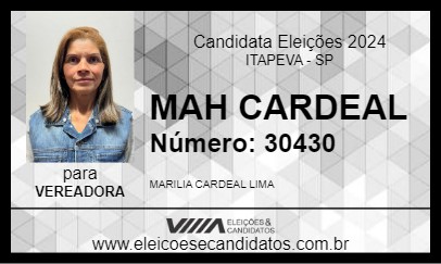 Candidato MAH CARDEAL 2024 - ITAPEVA - Eleições