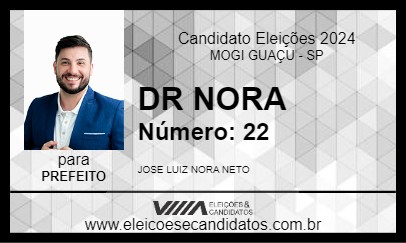 Candidato DR NORA 2024 - MOGI GUAÇU - Eleições