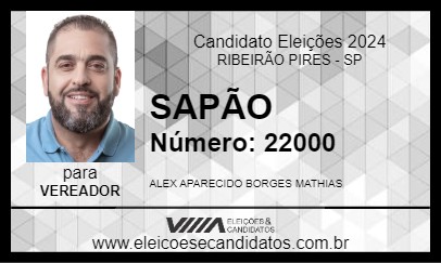 Candidato SAPÃO 2024 - RIBEIRÃO PIRES - Eleições