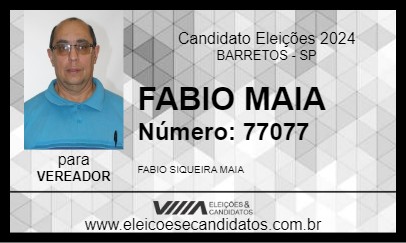 Candidato FABIO MAIA 2024 - BARRETOS - Eleições