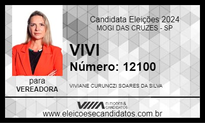 Candidato VIVI 2024 - MOGI DAS CRUZES - Eleições