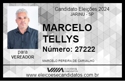 Candidato MARCELO TELLYS 2024 - JARINU - Eleições