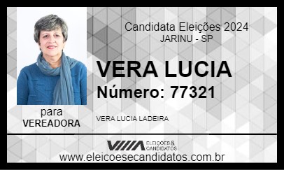 Candidato VERA LUCIA 2024 - JARINU - Eleições