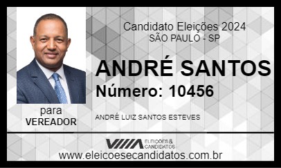 Candidato ANDRÉ SANTOS 2024 - SÃO PAULO - Eleições