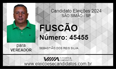 Candidato FUSCÃO 2024 - SÃO SIMÃO - Eleições