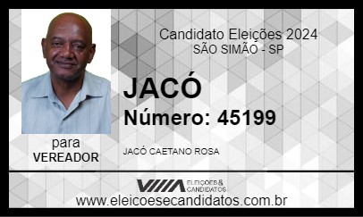 Candidato JACÓ 2024 - SÃO SIMÃO - Eleições