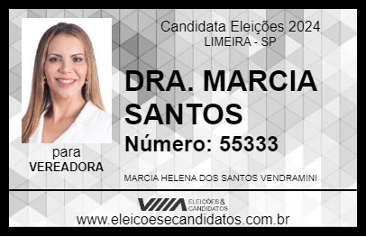 Candidato DRA. MARCIA SANTOS 2024 - LIMEIRA - Eleições